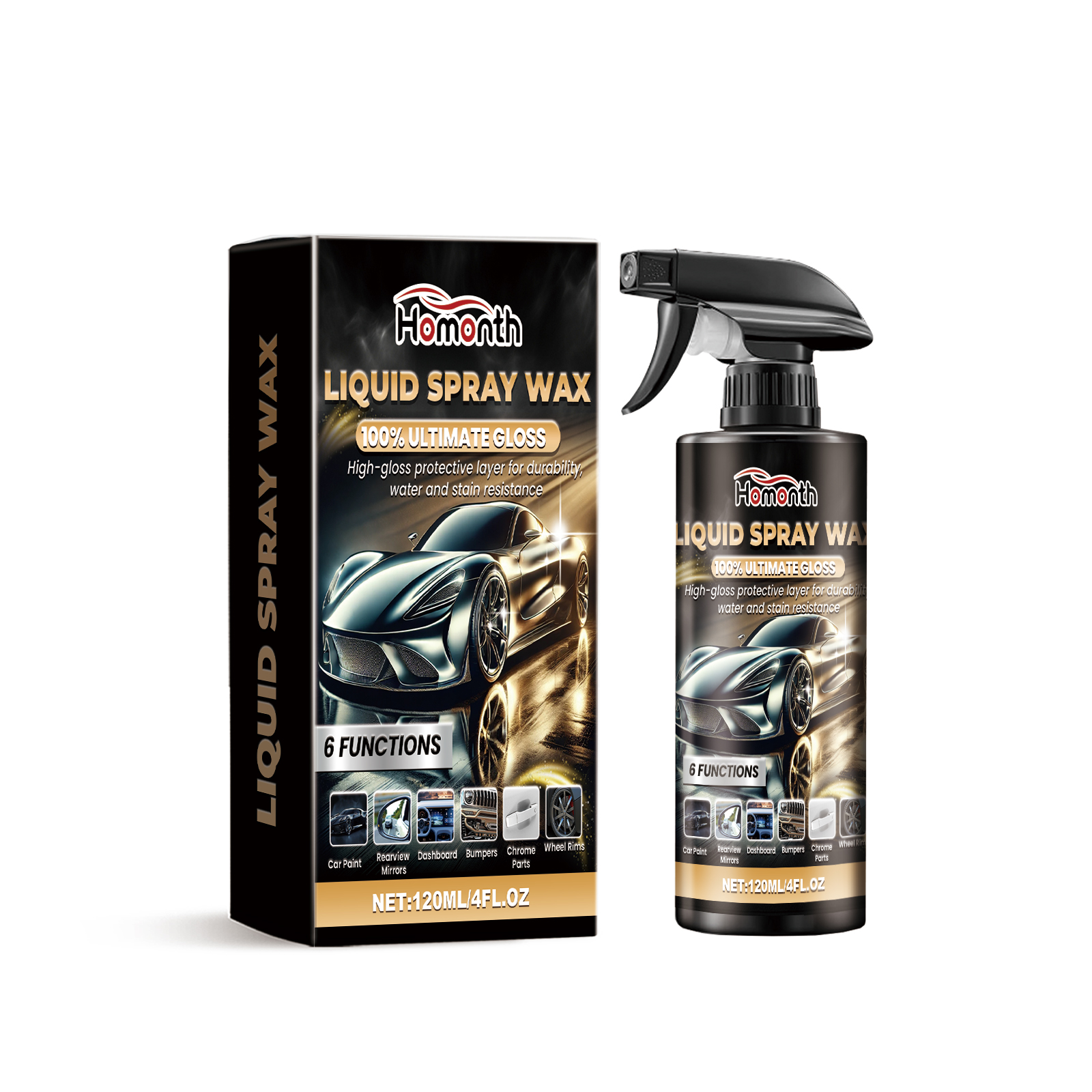 Spray Protetor de Revestimento Automotivo – Antirrisco, Brilho Intensificado e Manutenção da Pintura - Image 2