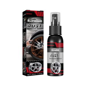 Removedor de ferrugem para rodas de automóveis, removedor de ferrugem para pintura automóvel, branqueador, agente de conversão para removedor de ferru