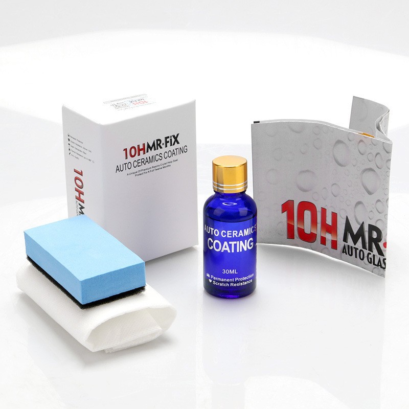 Revestimento super-hidrofóbico de nanocristais cerâmicos para superfícies de pintura automóvel de 10 horas, com nanovidro líquido alemão.