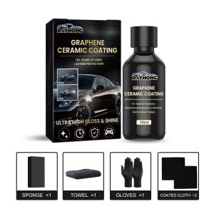 Revestimento cerâmico de grafeno, revestimento cristalino super resistente à água, revestimento impermeabilizante, selante, manutenção de pintura auto