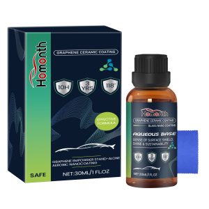 Agente de descontaminação, polimento, brilho, reparação e manutenção de riscos para revestimentos nano-cerâmicos automóveis.