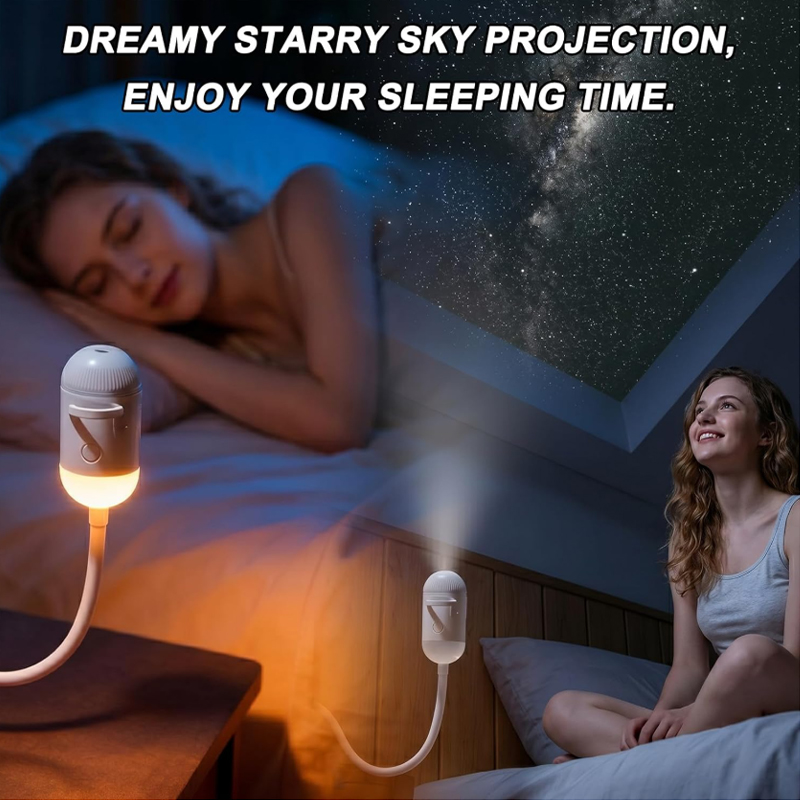 Projetor holográfico 5D Galáxias e Oceanos – Luz de presença LED inteligente com 24 películas para decoração de quartos e festas. - Image 10