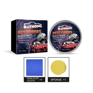 Cera para reparação de plásticos automóveis, limpeza e manutenção de bancos de automóveis, polimento e descontaminação, cera revitalizante para plásti