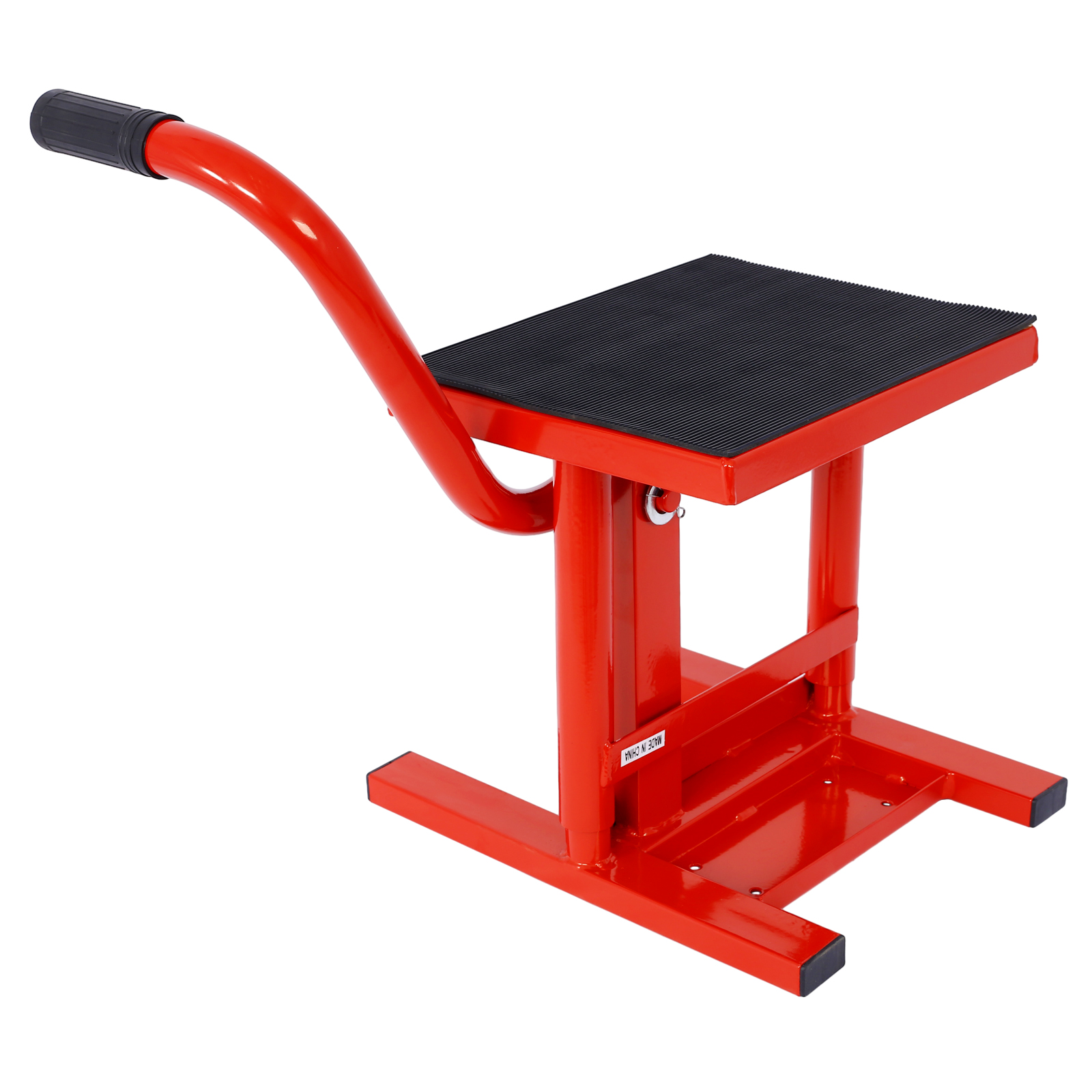 Suportes e elevadores para motos todo-o-terreno, macaco de aço com altura ajustável de 11" a 16,5", capacidade de carga de 330 libras, aço reforçado. - Image 9