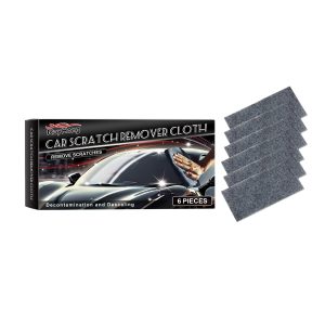 Pano removedor de riscos de automóveis, limpeza de riscos e manchas de água na pintura do automóvel, manutenção e brilho, portátil.