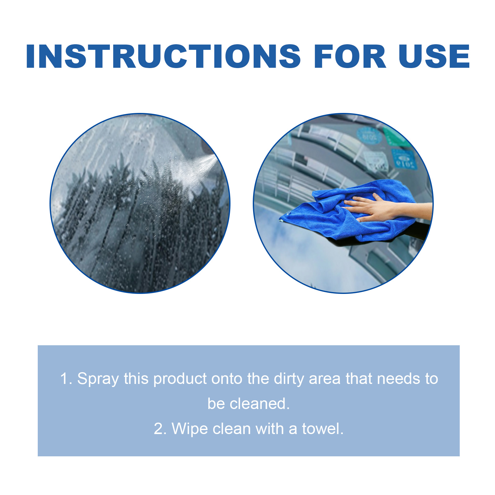 Limpador de películas de óleo para para-brisas, líquido removedor de pó, manchas e película de óleo do para-brisas do carro - Image 7