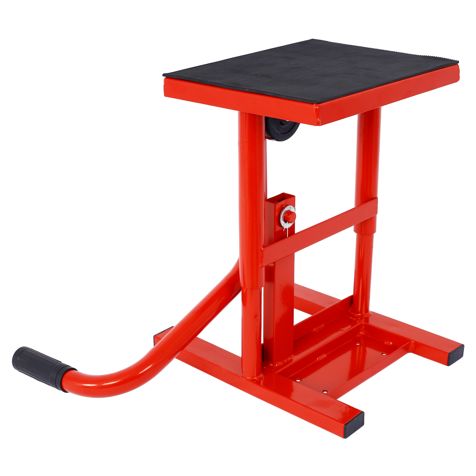 Suportes e elevadores para motos todo-o-terreno, macaco de aço com altura ajustável de 11" a 16,5", capacidade de carga de 330 libras, aço reforçado. - Image 2