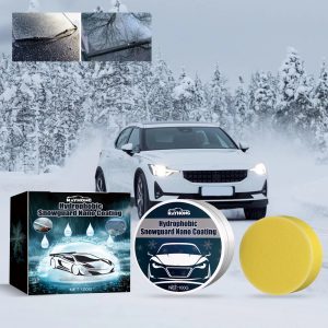 Creme removedor de neve para automóveis, creme anticongelante para pára-brisas e descongelante para vidros de automóveis.