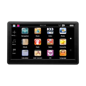 Navegador GPS portátil de 7 polegadas para utilização universal em automóveis e camiões, alta definição, 8 GB.