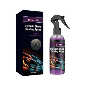 Spray de revestimento automóvel, descontaminação para manutenção de pintura automóvel e novo agente de revestimento automóvel para acabamento brilhant