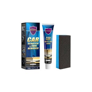 Creme reparador de riscos para automóveis, manutenção e restauro de pintura automóvel, polimento e reparação de riscos na pintura.