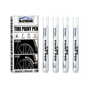 Caneta para pintura de pneus, caneta para letras em pneus de automóveis, material para modificação decorativa, grafite, caneta para traçar marcas