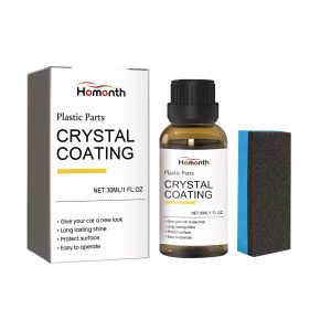 Revestimento Cristalino para Peças Plásticas Homonth, Cera para Limpeza e Recondicionamento de Painéis de Instrumentos Automóveis.