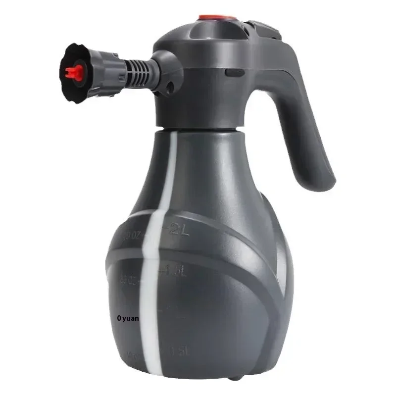 Pulverizador de espuma elétrico profissional de 2 litros com válvula de alívio de pressão e lança para lavagem de automóveis. - Image 6