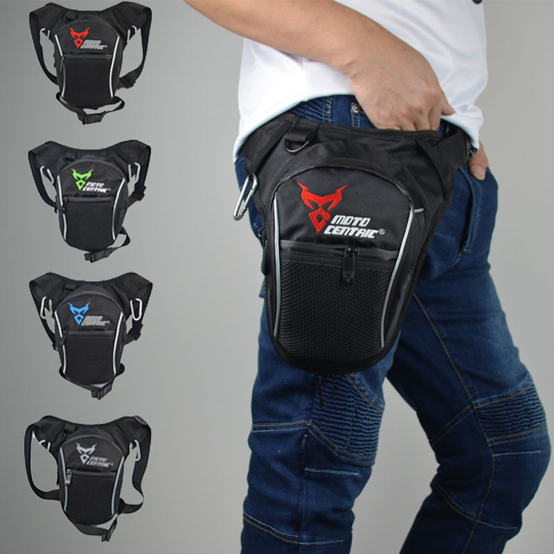Bolsa de pernas para moto, estilo pochete, impermeável, para uso casual ao ar livre, ideal para motos. Preta. - Image 7