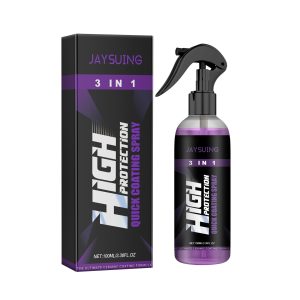 Agente de revestimento roxo para limpeza de riscos em acabamento automóvel, remoção de pó, recondicionamento, polimento e manutenção.