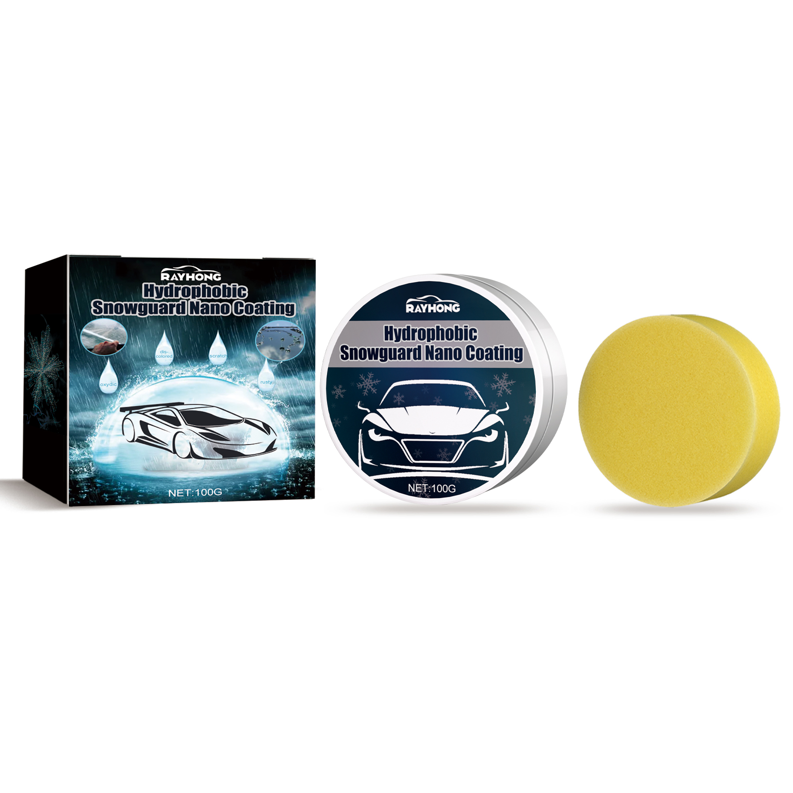 Creme removedor de neve para automóveis, creme anticongelante para pára-brisas e descongelante para vidros de automóveis. - Image 3